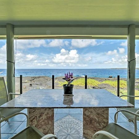 Direct Oceanfront, Big Island Home Keaau Екстериор снимка