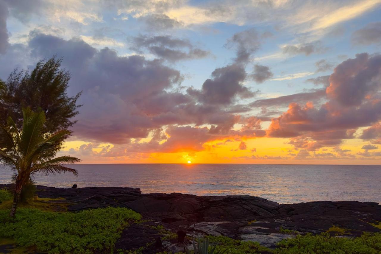 Direct Oceanfront, Big Island Home Keaau Екстериор снимка