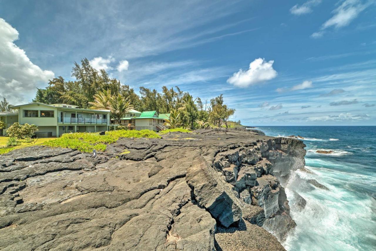 Direct Oceanfront, Big Island Home Keaau Екстериор снимка