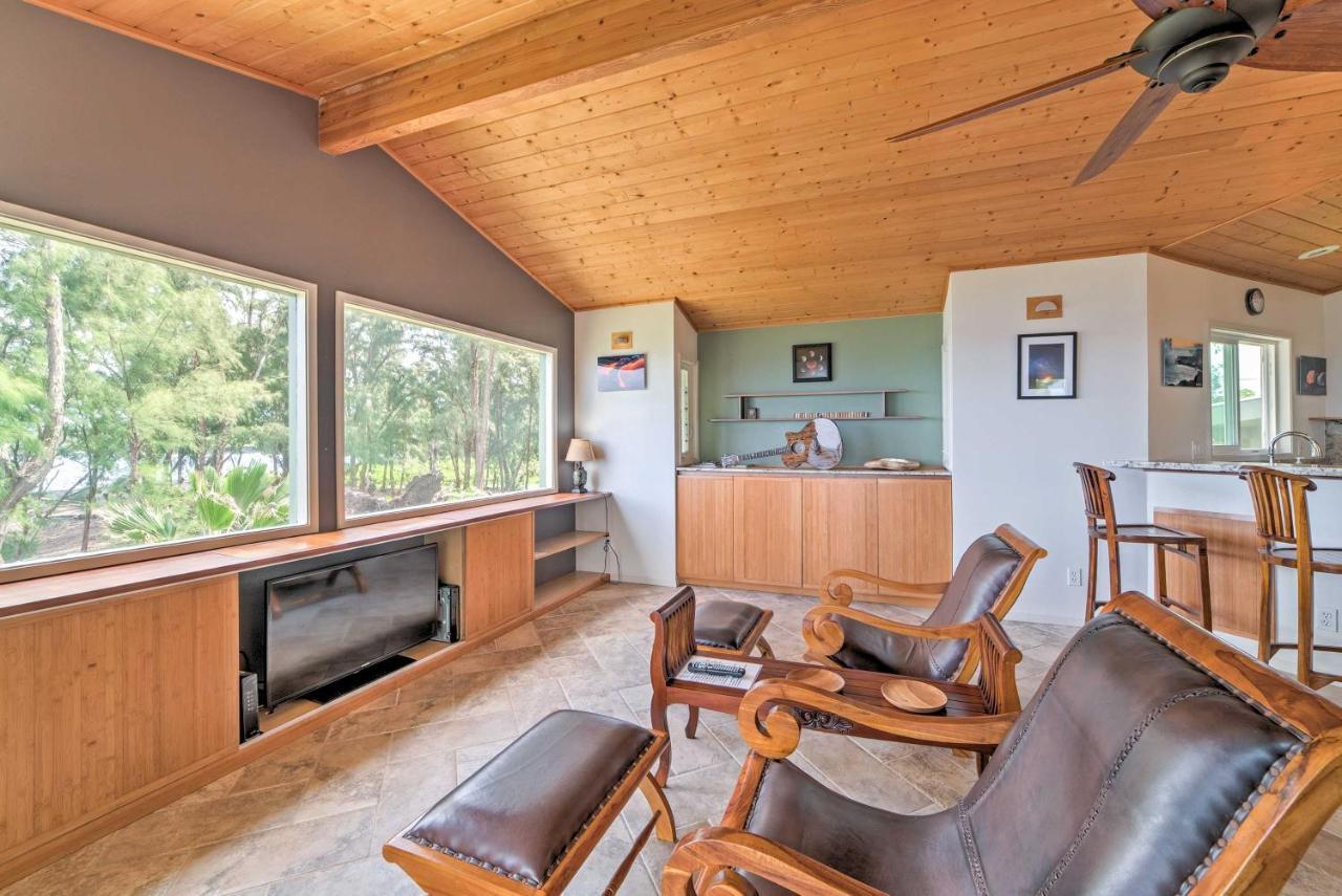 Direct Oceanfront, Big Island Home Keaau Екстериор снимка