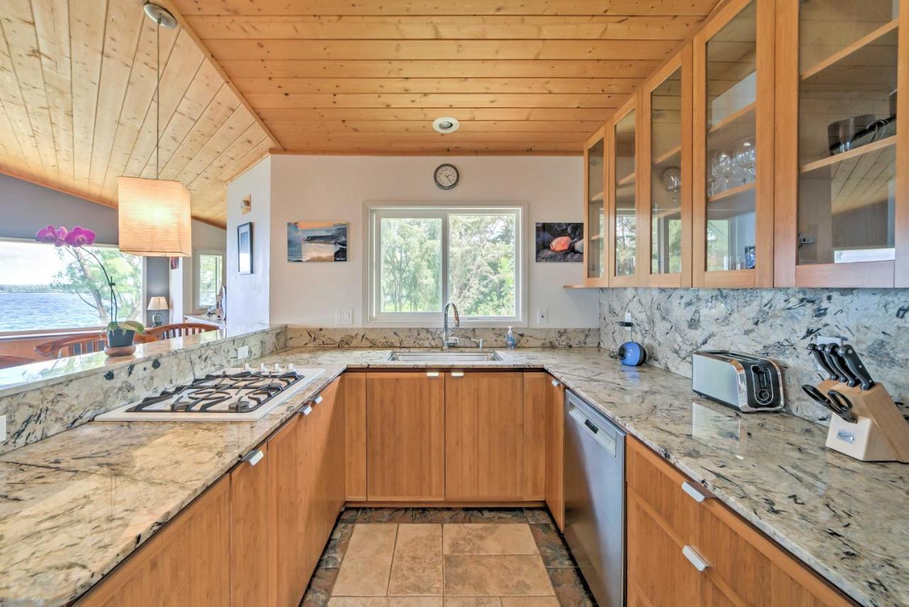 Direct Oceanfront, Big Island Home Keaau Екстериор снимка