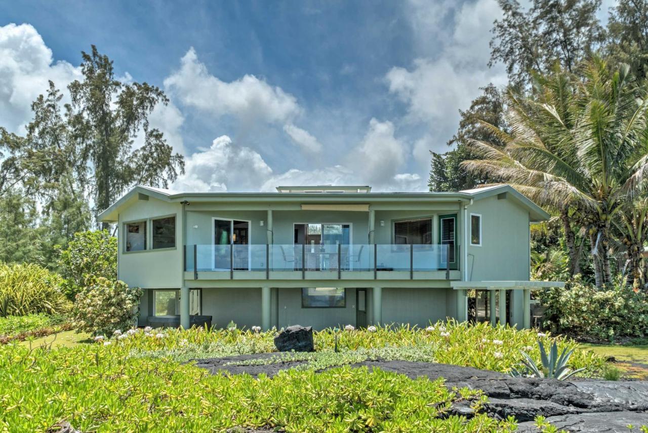 Direct Oceanfront, Big Island Home Keaau Екстериор снимка