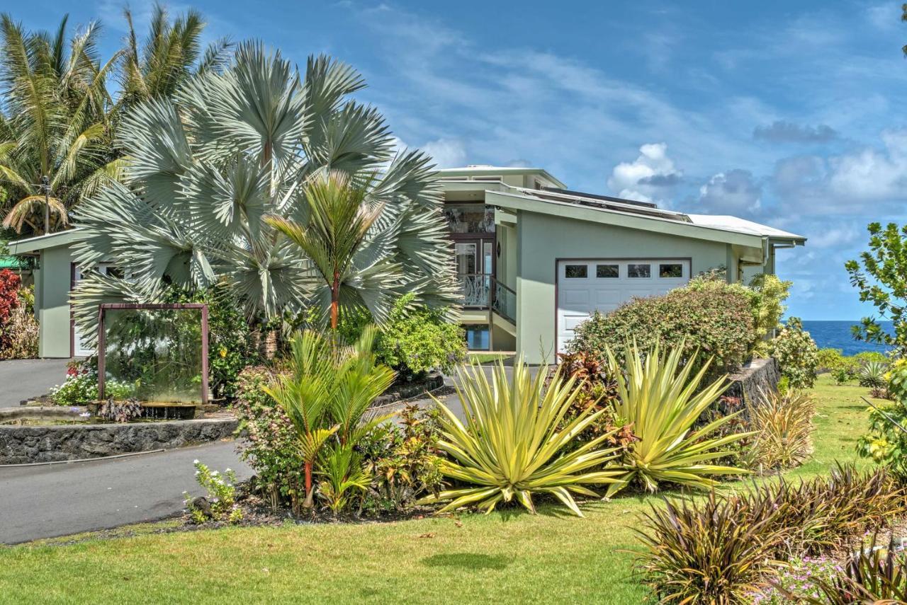 Direct Oceanfront, Big Island Home Keaau Екстериор снимка